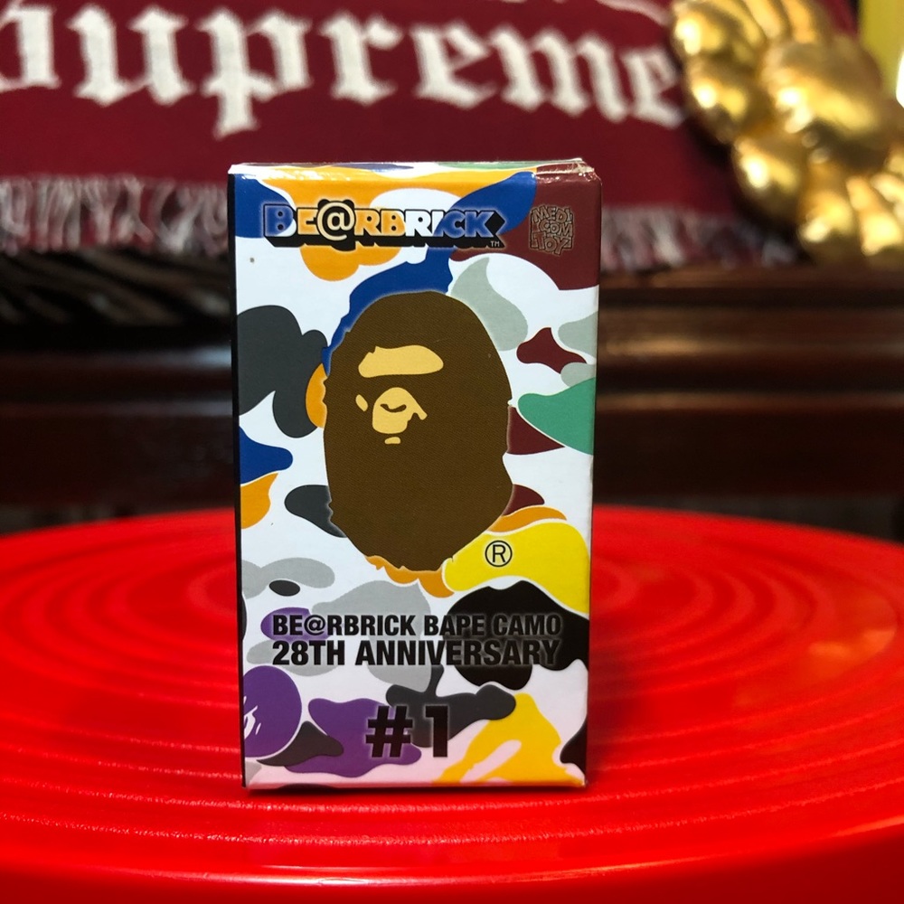 Bape Medicom Be@rbrick 28th Anniversary 100%